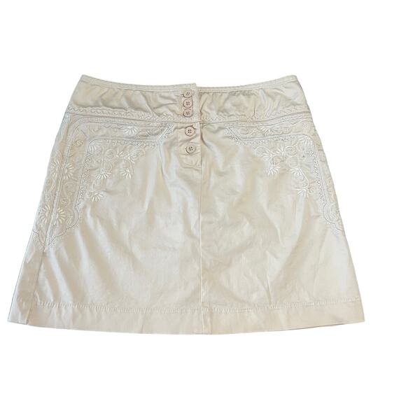 Cache y2k embroidered skirt size 6 - Picture 1 of 4